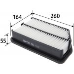 Vzduchový filtr VALEO 585425 – Hledejceny.cz