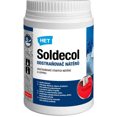 HET SOLDECOL Odstraňovač starých nátěrů 0,5 l – HobbyKompas.cz