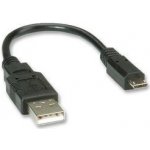 Roline 11.02.8310 USB 2.0 kabel, USB A(M) - microUSB B(M), 15cm, černý – Hledejceny.cz