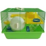Tatrapet klec pro křečky s výbavou zelená 35 x 28 x 25 cm – Zboží Dáma