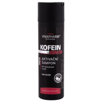 VivaPharm Keratinový šampon s kofeinem 200 ml