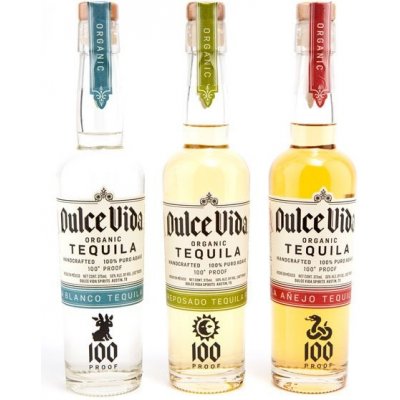 Dulce Vida Tequila Blanco 50% 0,7 l (holá láhev) – Zboží Dáma