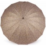 Dámský vystřelovací deštník 4 krémová – Sleviste.cz