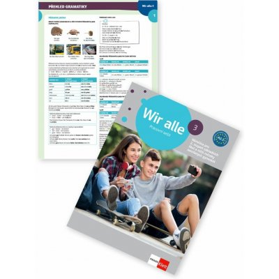 Wir alle 3 (A2.2) – barevný pracovní sešit + gramatický přehled – Hledejceny.cz