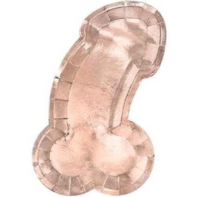 Talíře růžovo zlaté rose gold, 26,5 x 15,5 cm, 5900779124431 – Zbozi.Blesk.cz