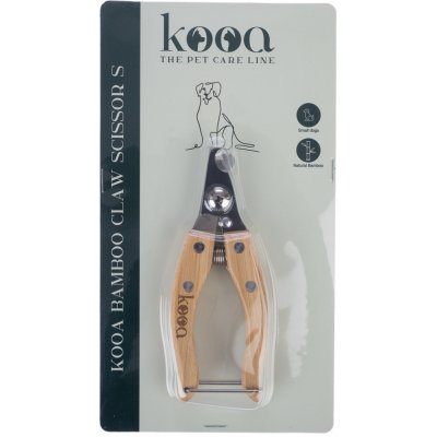 Kooa bambusové Nůžky na drápky S 12,7 x 4,7 x 1,4 cm – Zboží Mobilmania