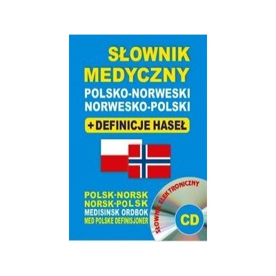 Slownik medyczny polsko-norweski + definicje hasel + CD slownik elektroniczny