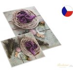 Brotex 3D 60 x 100 +60x50cm BEZ VÝKROJE levandule – Zboží Mobilmania