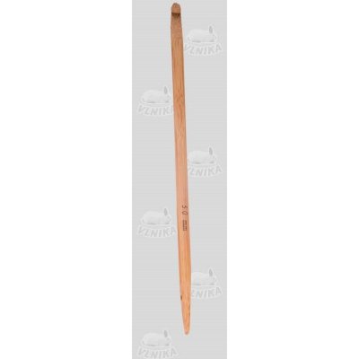 Háček bambusový pro pletení s otvorem, na knooting 5