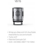 SMOK žhavící hlava V8-T6 nerez 0,2ohm – Hledejceny.cz