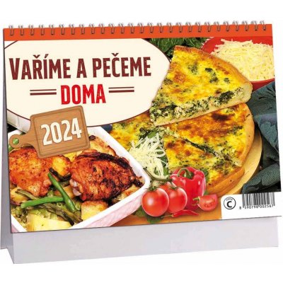 stolní Vaříme a pečeme doma / 23cm x 16cm / K664 2024 – Zboží Mobilmania