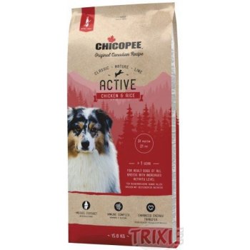 Chicopee Classic Nature Active Chicken & Rice 15 kg