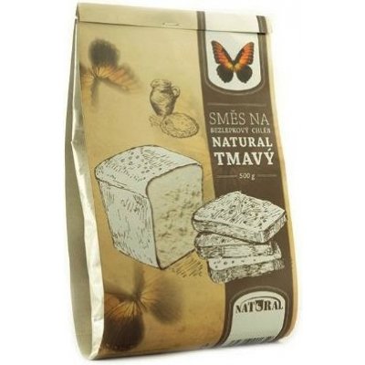Natural Jihlava Směs na bezlepkový tmavý chléb 0,5 kg – Sleviste.cz