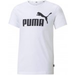 Puma ESS LOGO TEE K bílé 586960 02 – Zboží Mobilmania