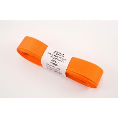 Stuha taftová oranžová č. 617 0,9 cm – Zboží Dáma