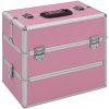 Kosmetický kufřík ZBXL Kosmetický kufřík 37 x 24 x 35 cm růžový