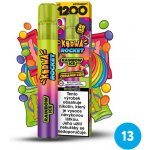 Kurwa Rocket Rainbow Ice 20 mg 1 200 potahů – Zboží Dáma