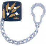 Canpol babies řetízek na dudlík Gold modrá – Zboží Mobilmania