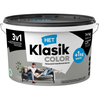 Het Klasik Color 0147 šedý 7 + 1kg – Hledejceny.cz