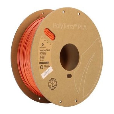 Polymaker PolyTerra PLA Muted Red 1,75mm 1kg – Zboží Živě