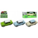 WELLY Auto retro model Trabant 7cm volný chod kov 3 barvy 1:60 – Zboží Mobilmania