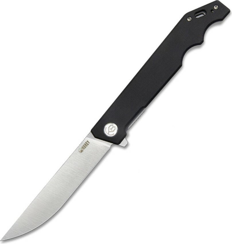 KUBEY Pylades AUS-10 Blade, Black G10 Handle KU253A