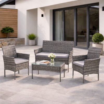 Avenberg Grande 7dílná sestava hnědá Za23038 – Zboží Dáma