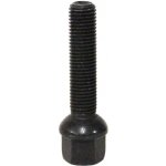 Šrouby na kola M12x1,5x60mm černé, koule R12, klíč 17 – Sleviste.cz