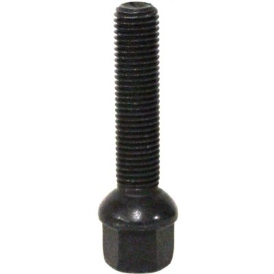 Šrouby na kola M12x1,5x60mm černé, koule R12, klíč 17 – Sleviste.cz