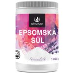 Allnature Epsomská sůl Levandule 1000 g – Sleviste.cz