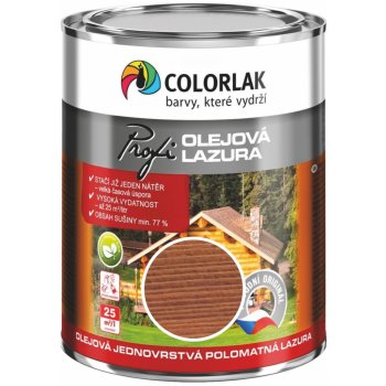 Colorlak Profi olejová lazura O 1020 2,5 l kaštan