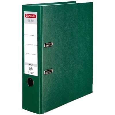 HERLITZ Pořadač pákový A4 8 cm zelený 11167434 – Zboží Živě