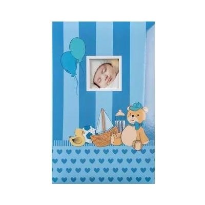 Dětské fotoalbum, 10x15, zasunovací B-46300SB Teddy 1 modré
