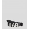 Pásek Karl Lagerfeld opasek K/SWING SM MID belt černá