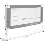 Ecotoys zábrana 150 cm SG-030A-GY – Sleviste.cz
