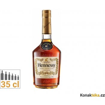 Hennessy VS Cognac 40% 0,35 l (holá láhev)