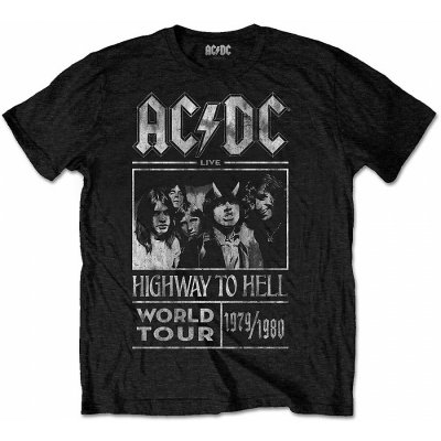 AC/DC tričko Highway To Hell World Tour 1979-80