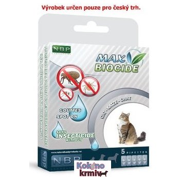 Max Biocide Spot-on Cat 5x1 ml