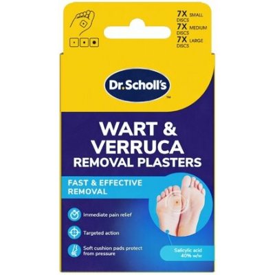 SCHOLL náplasti na bradavice 21 ks – Zboží Dáma