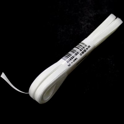 Stuha Dobruška Stuha taftová 4mm bal. 10m - více barev Barva: 100 bílá – Sleviste.cz