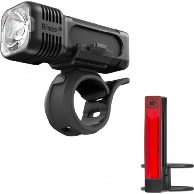 KNOG set BLINDER PRO 400/20 černá/červená – Zboží Mobilmania
