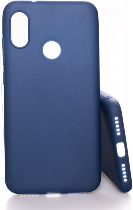 Pouzdro FORCELL Soft Case Xiaomi Mi A2 Lite Tmavě modré