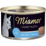 Finnern Miamor Cat filety tuňák & krevety 100 g – Hledejceny.cz