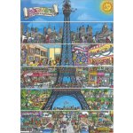 Dino Eiffelova věž kreslená 500 dílků – Zboží Dáma