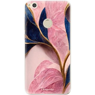 Pouzdro iSaprio - Pink Blue Leaves - Huawei P9 Lite 2017 – Zboží Mobilmania