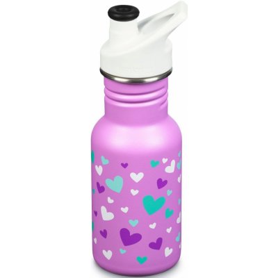 Klean Kanteen Kid Classic Narrow w Kid Sport Cap orchid hearts 355 ml