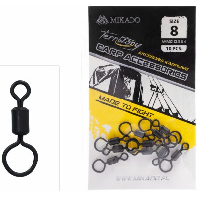 MIKADO Obratlík ROLLING s velkým okem vel.8/4 10ks – Zboží Dáma