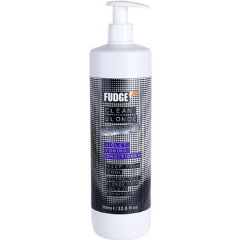 Fudge Clean Blonde hydratační kondicionér na ochranu barvy pro blond vlasy Violet Toning Conditioner 1000 ml