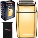 Babyliss Pro Double Foil Metal Shaver FXFS2GE Gold – Hledejceny.cz