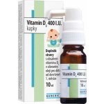 Generica Vitamin D3 400 I.U. kapky 10 ml – Hledejceny.cz